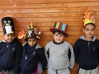 ISC-Suleimaniah Holds Crazy Hat Day